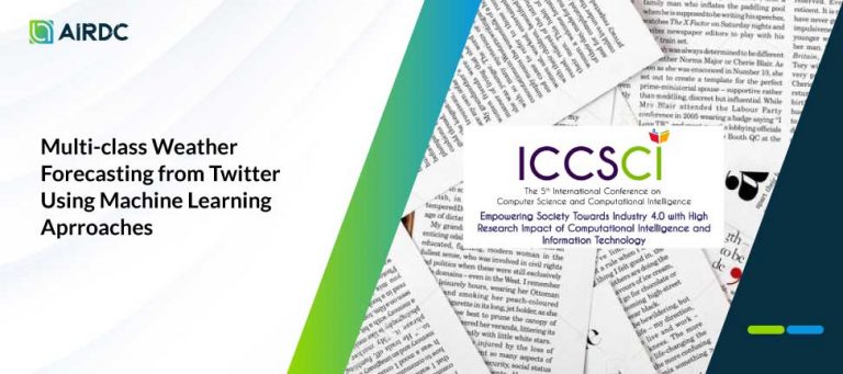 Multi-class Weather Forecasting from Twitter Using Machine Learning Aprroaches