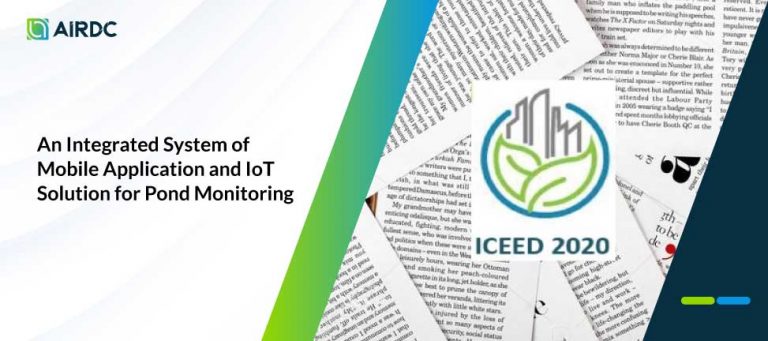 An Integrated System of Mobile Application and IoT Solution for Pond Monitoring