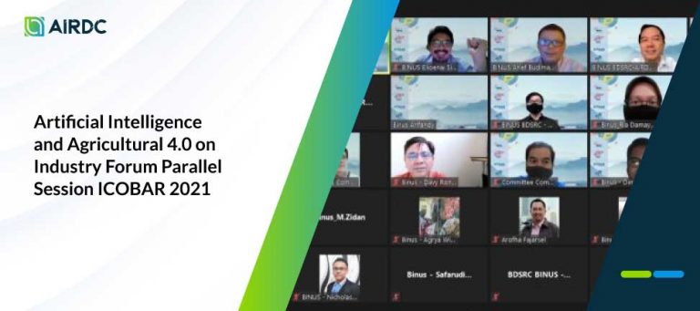 Artificial Intelligence and Agricultural 4.0 on Industry Forum Parallel Session ICOBAR 2021