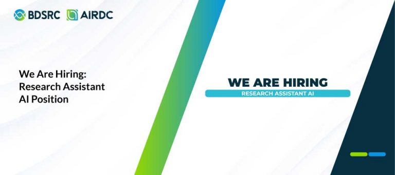 We Are Hiring: Research Assistant AI Position