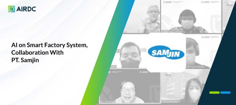AI on Smart Factory System, Collaboration With PT. Samjin