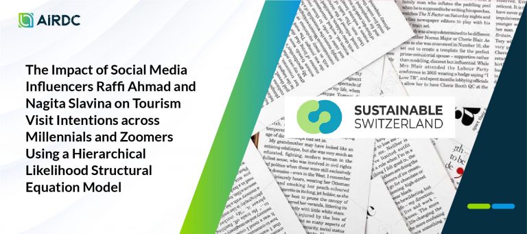 The Impact of Social Media Influencers Raffi Ahmad and Nagita Slavina on Tourism Visit Intentions across Millennials and Zoomers Using a Hierarchical Likelihood Structural Equation Model