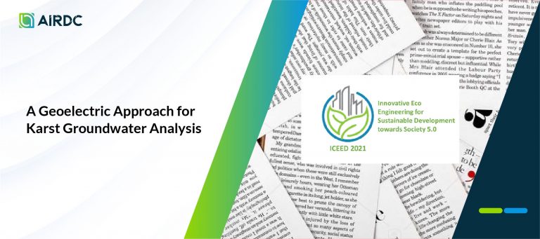 A Geoelectric Approach for Karst Groundwater Analysis