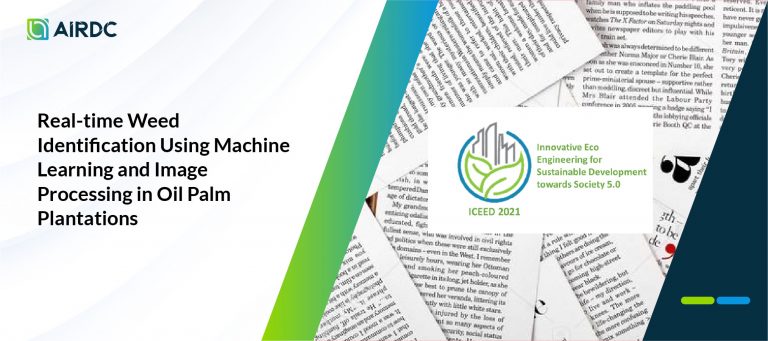 Real-time Weed Identification Using Machine Learning and Image Processing in Oil Palm Plantations