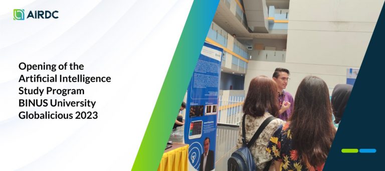 Opening of the Artificial Intelligence Study Program BINUS University, Globalicious 2023