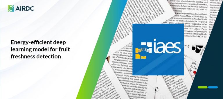 Energy-efficient deep learning model for fruit freshness detection