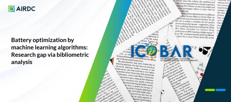 Battery optimization by machine learning algorithms: Research gap via bibliometric analysis
