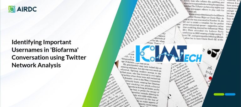 Identifying Important Usernames in ‘Biofarma’ Conversation using Twitter Network Analysis
