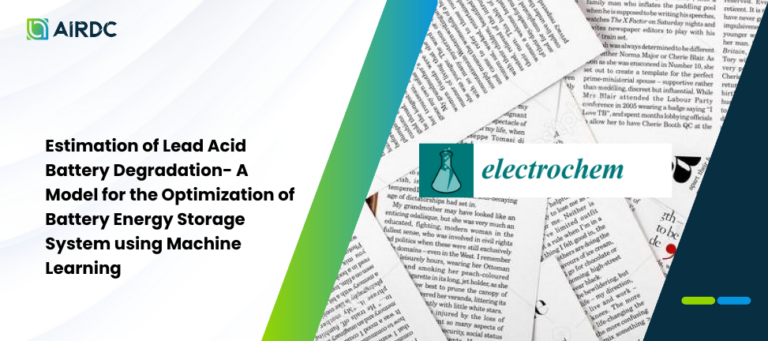 Estimation of Lead Acid Battery Degradation- A Model for the Optimization of Battery Energy Storage System using Machine Learning