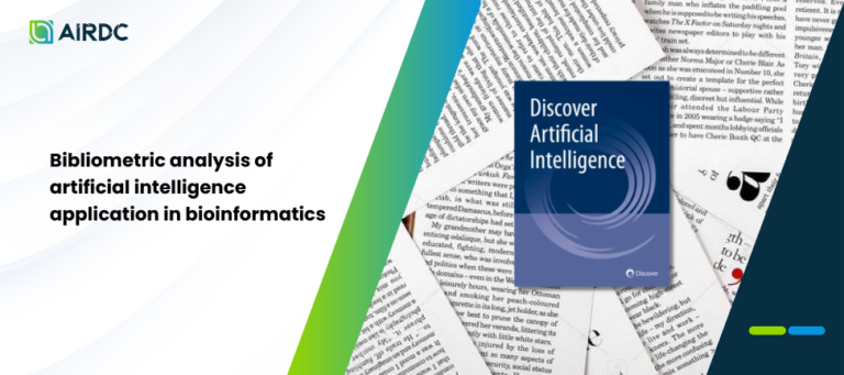 Bibliometric analysis of artificial intelligence application in bioinformatics