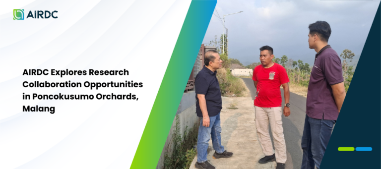 AIRDC Explores Research Collaboration Opportunities in Poncokusumo Orchards, Malang