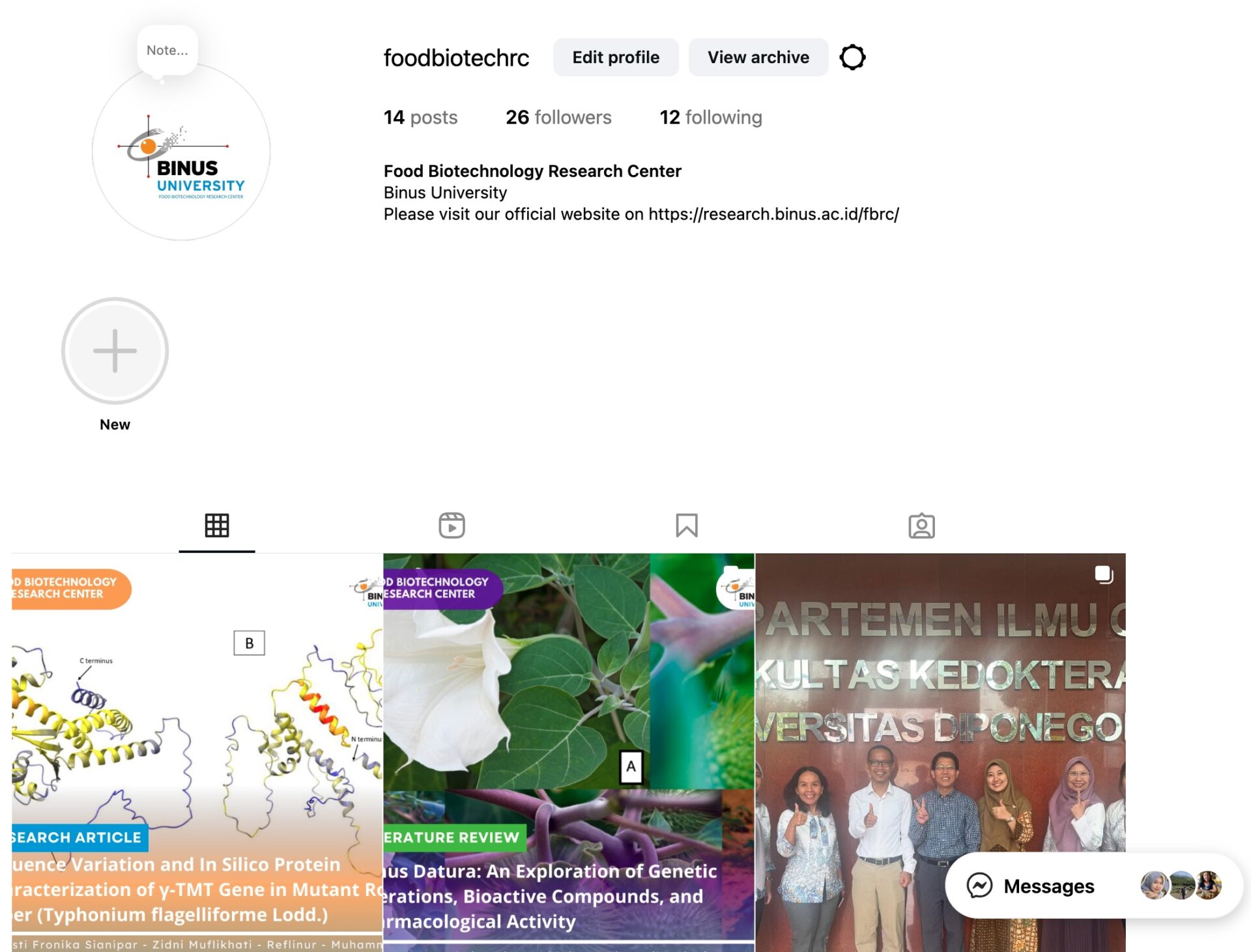 Follow our Instagram for further inquiries and the latest updates