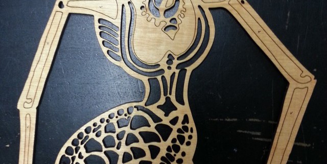 Some items produced by CNC machine
