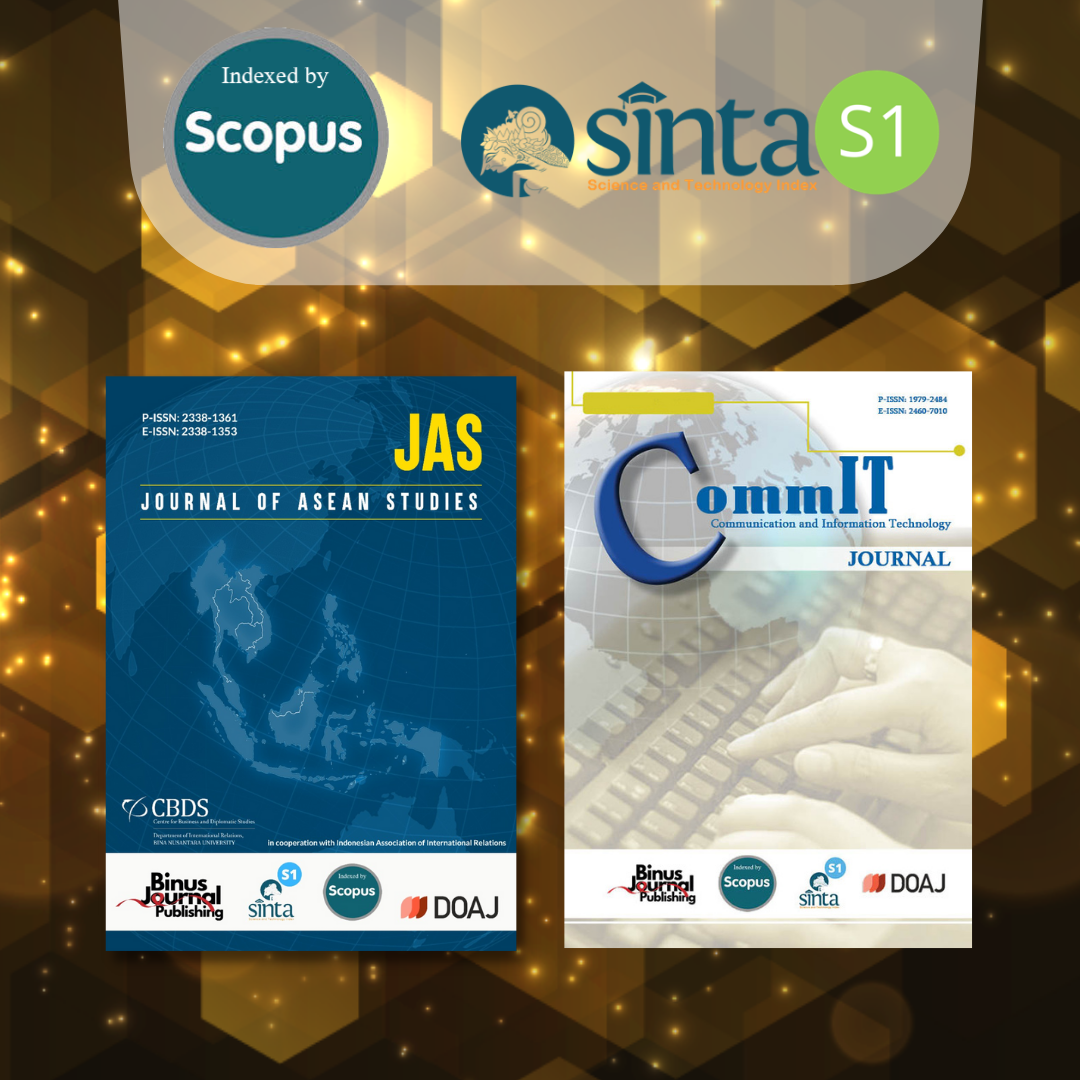 Binus Journals in SCOPUS and SINTA 1 – Research