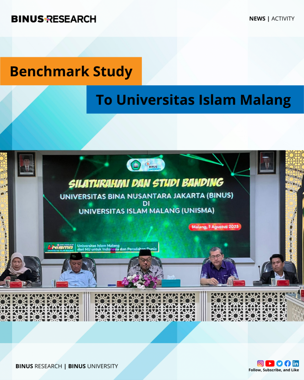 Benchmark Study To Universitas Islam Malang – Research