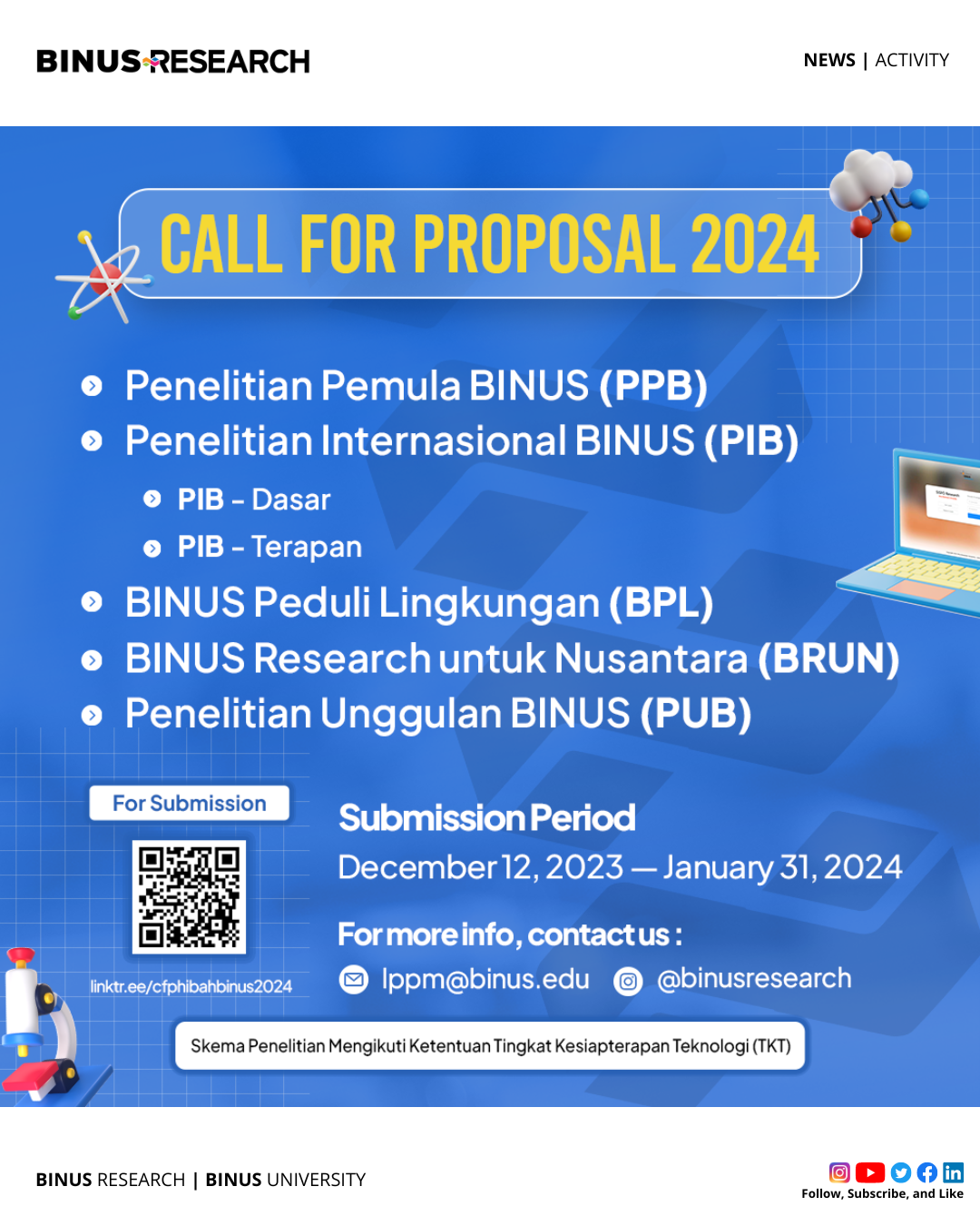 research proposal call 2023