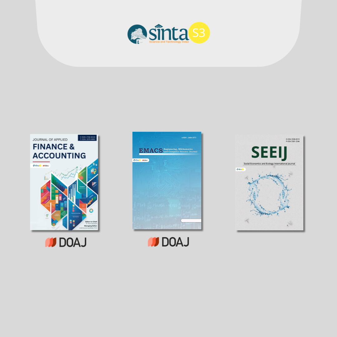 Binus Journals in SINTA 3