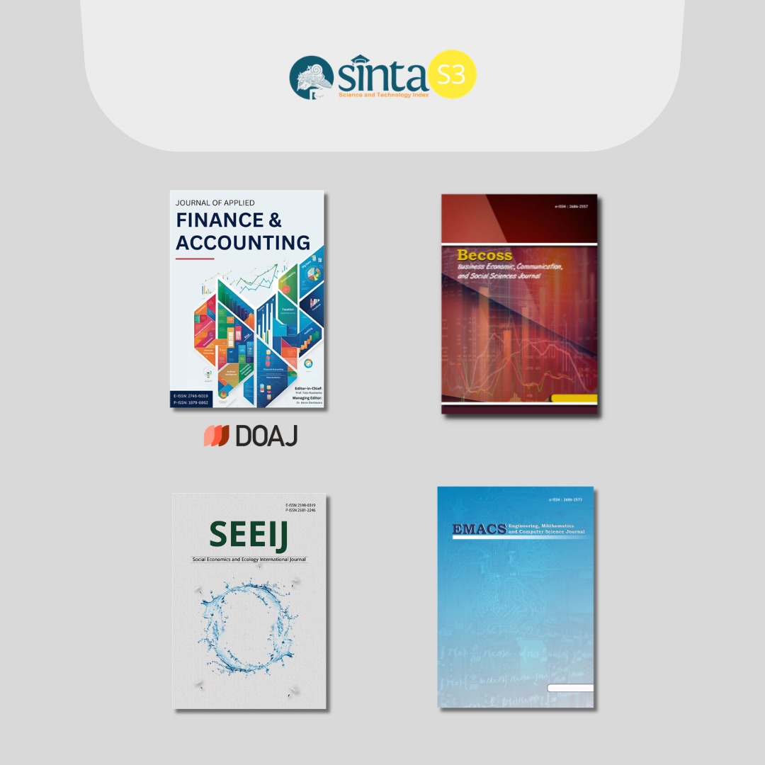 Binus Journals in SINTA 3